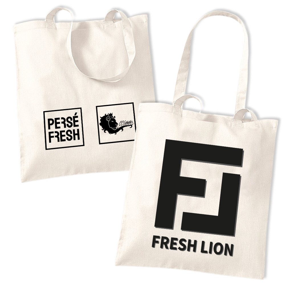 Einkaufstasche / Jutebeutel »FRESH LION«