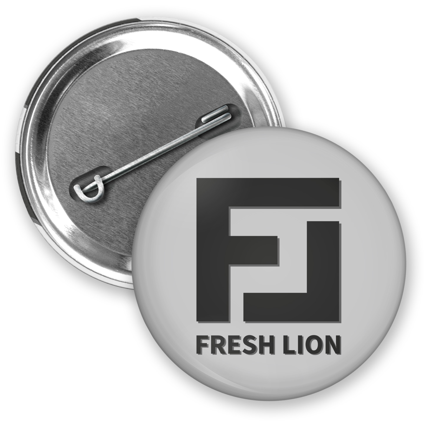 Button »FRESH LION« (38mm)